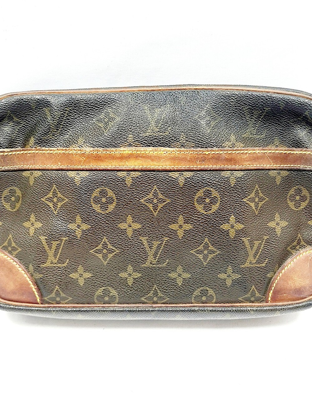 Louis Vuitton Leather Clutch Bag